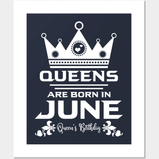 Queen's Birthday T-Shirt Posters and Art